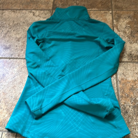 Teal Nike Pro Hyperwarm Half-zip XS - Picture 2 of 2